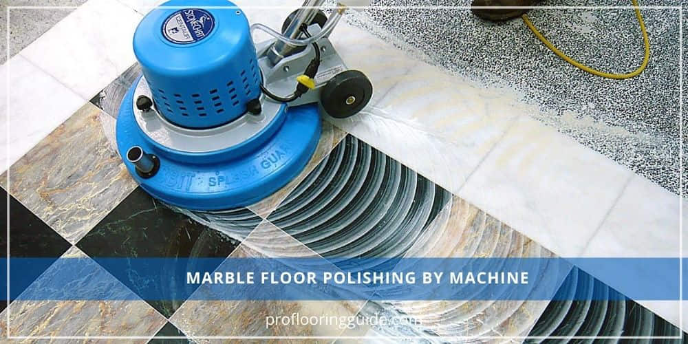 Marble Floor Polishing By Machine