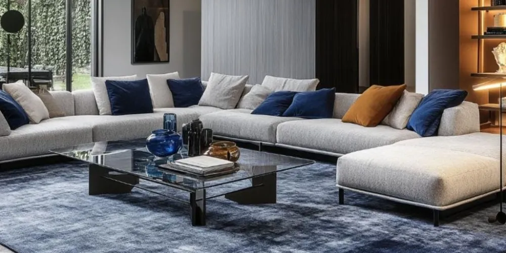 Perfect Spaces to Layer Rug Over Carpet
