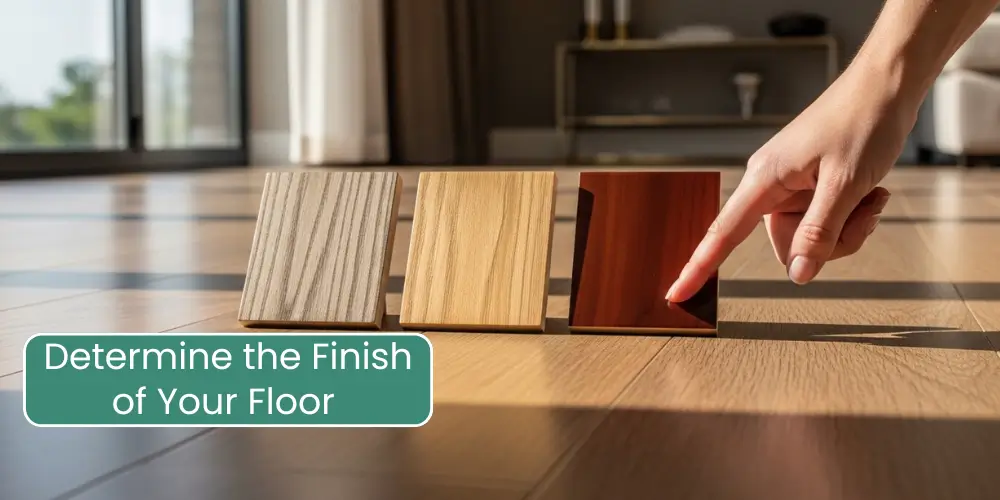 Determine the Finish of Your Floor