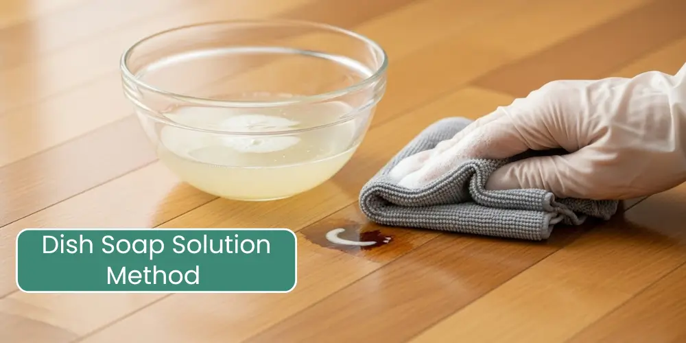 Dish Soap Solution Method