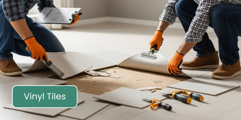 Average Cost to Remove the Vinyl Tiles