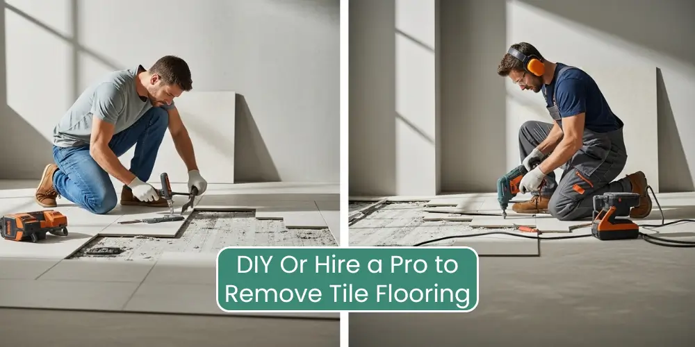 DIY Or Hire a Pro to Remove Tile Flooring
